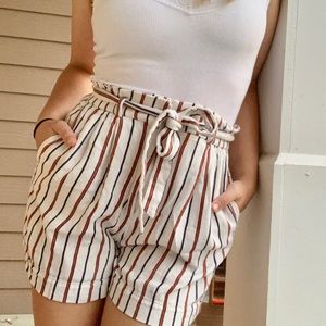 H&M Paper Bag Top Shorts